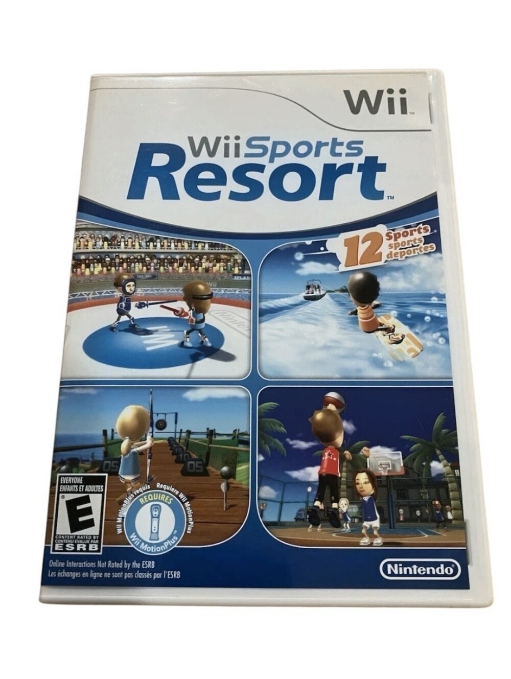 Nintendo Wii Sports Resort Complete With Inserts